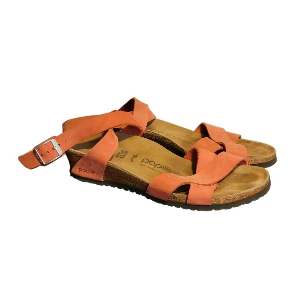 Birkenstock Papillio Lola Wedge Strappy Sandals 38, US 7-7.5 - Picture 3 of 9